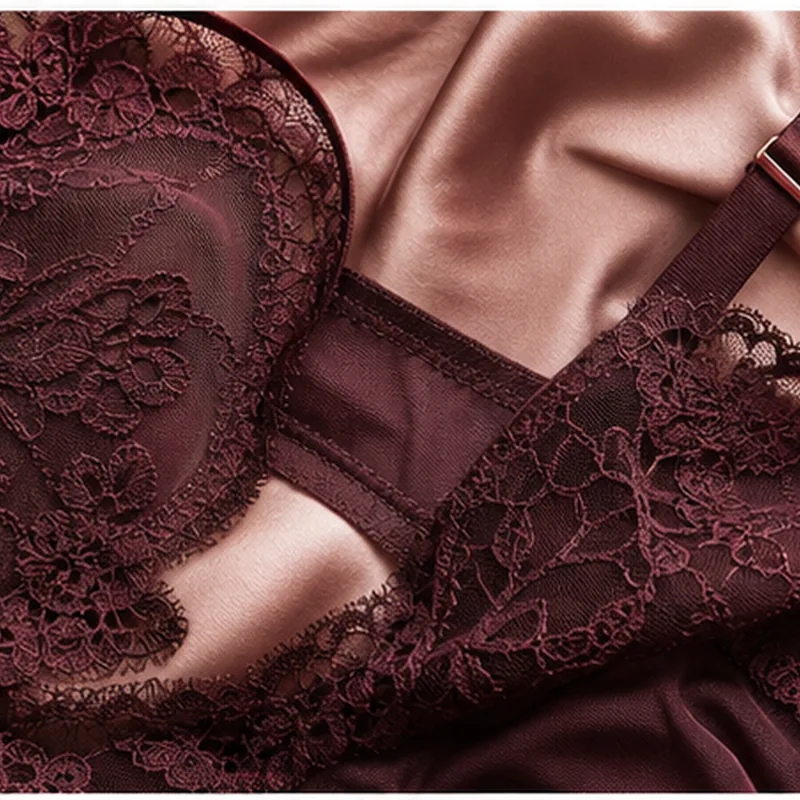 Mapa visual de tecidos para body com bojo: renda, tule, arrastão e microfibra