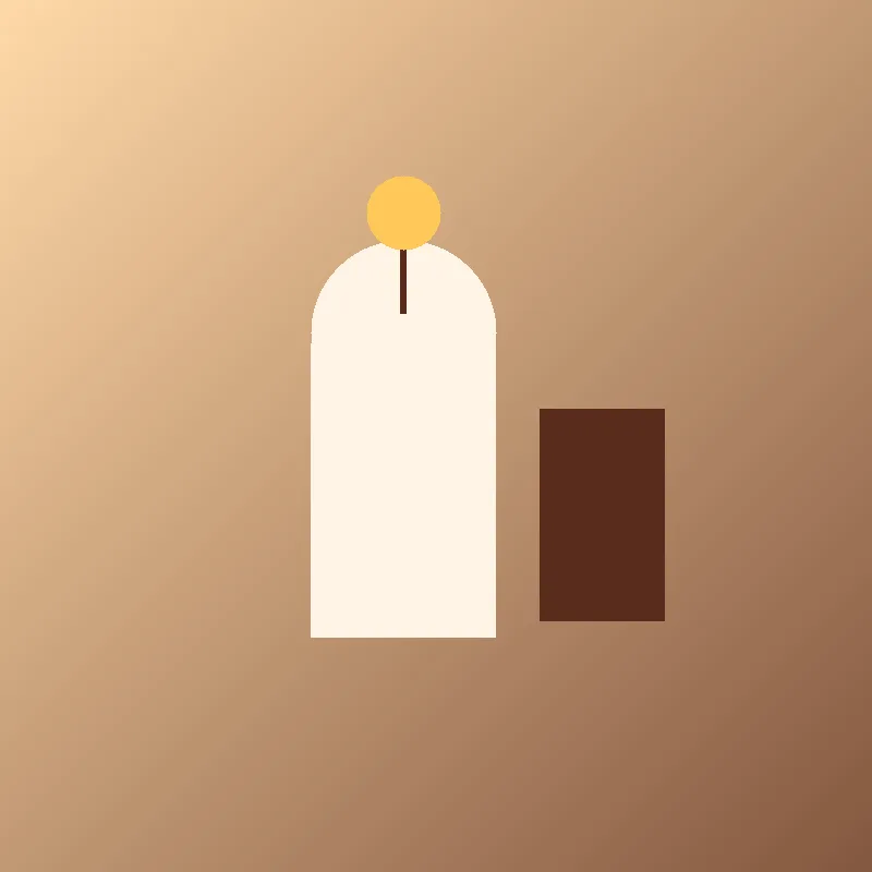 Vela de massagem e toalha para criar ambiente sensorial