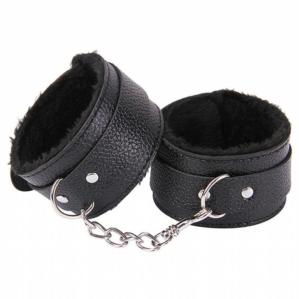 Kit BDSM leve para casal iniciante com algema macia e acessórios sensoriais
