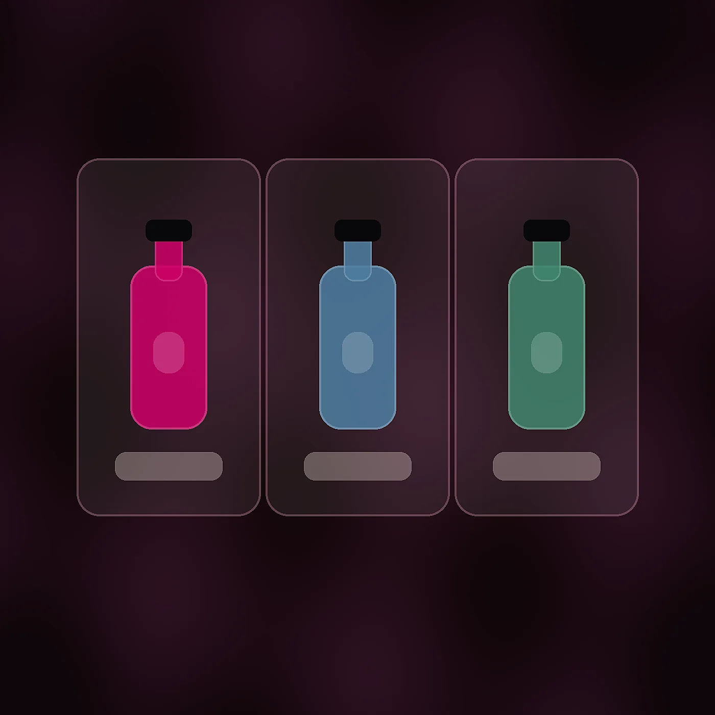 Comparacao editorial de intencoes de uso para gel excitante feminino e cosmeticos de casal