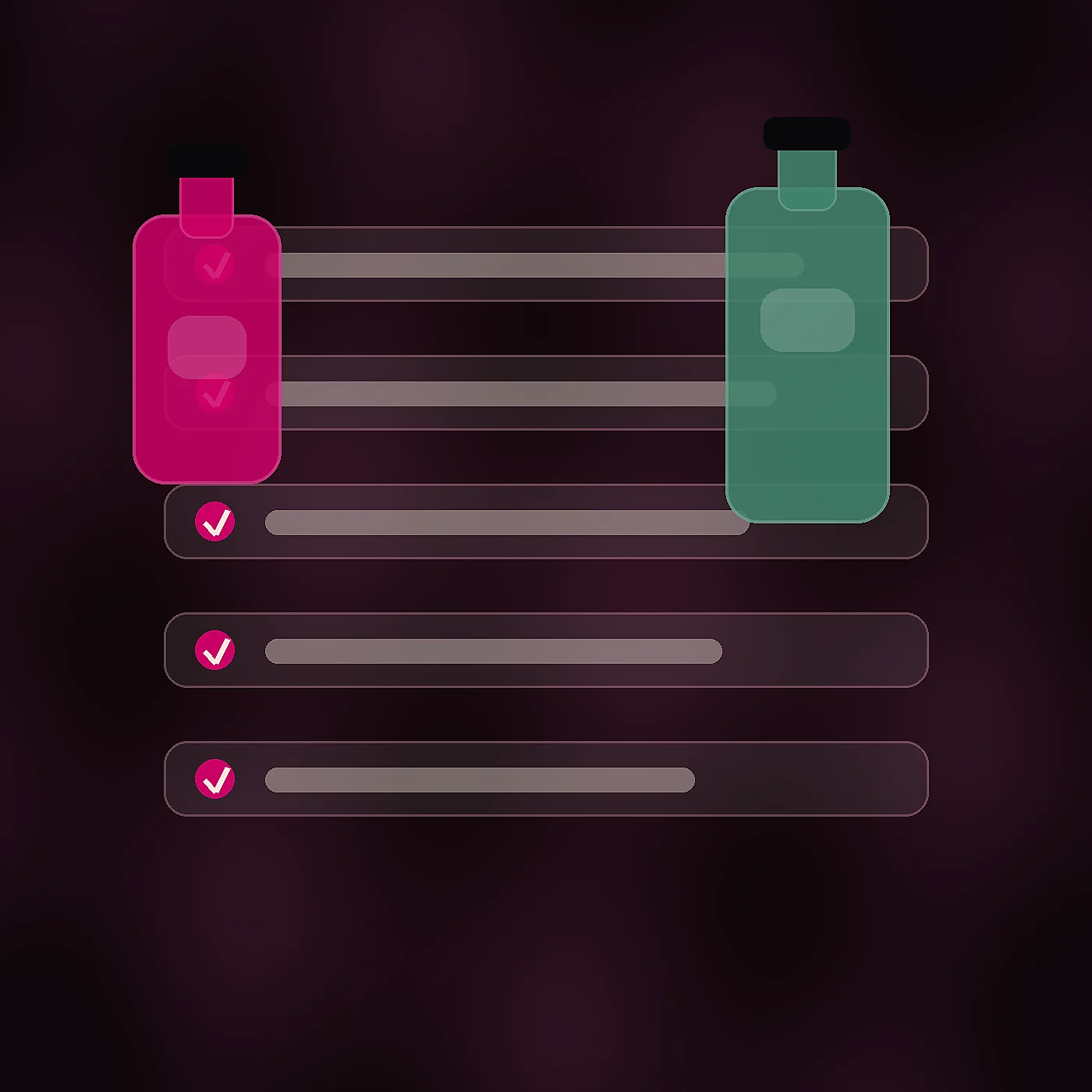 Kit sensorial discreto com gel excitante, lubrificante e cosmetico corporal para casal
